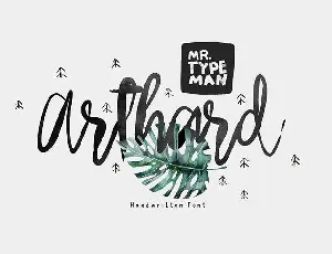 Arthard Script Free font