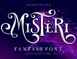 Misteri Display font