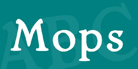 Mops font