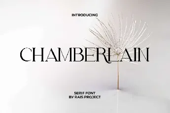 Chamberlain font