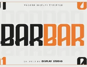 Barbar font