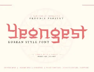 Yeongest font