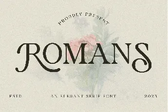 Romans font
