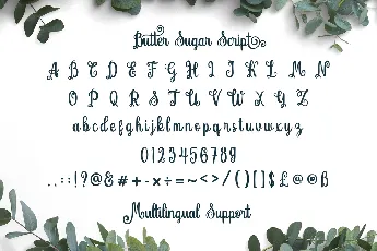 Butter Sugar font