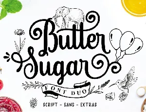 Butter Sugar font