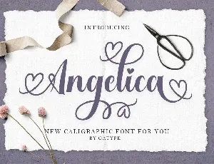 Angelica font