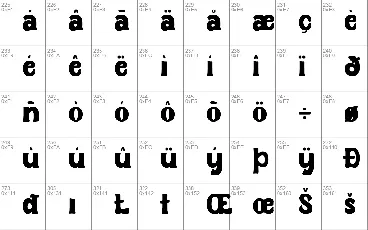 Lakuna font