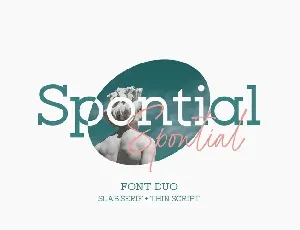 Spontial Duo font