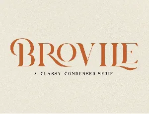 Brovile font