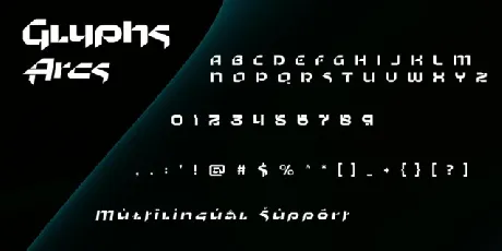 Arcs font