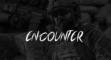 Encounter Display Typeface font