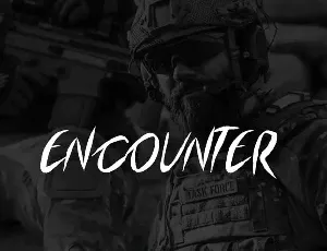 Encounter Display Typeface font