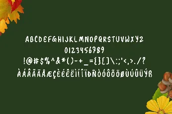 Autumn Season font