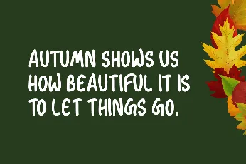 Autumn Season font