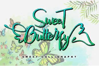 Sweet Butterfly font