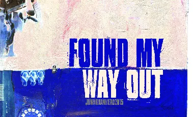 Found my way out font