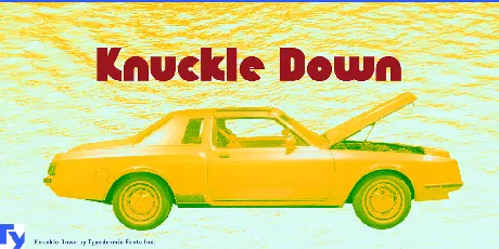 Knuckle Down font