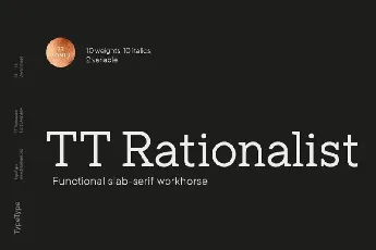 TT Rationalist Family font