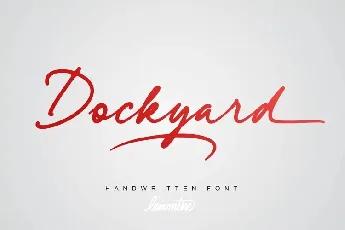 Dockyard font