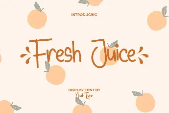 Fresh Juice font