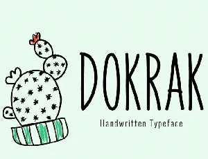 Dokrak font