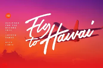 Airlines Script Free font