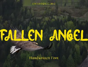 Fallen Angel font