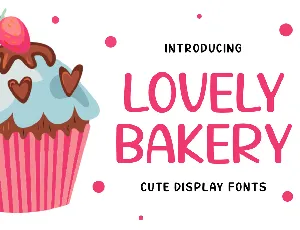 Lovely Bakery font
