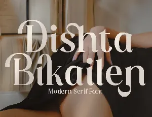 Dishta Bikailen font