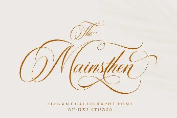 The Mainsthen font