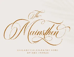 The Mainsthen font