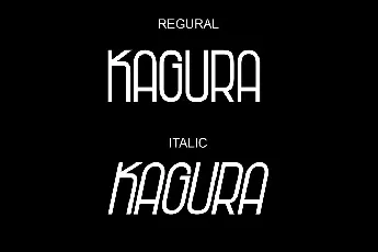 Kagura Sans Serif font