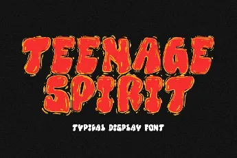 Teenage Spirit font