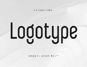 Logotype font