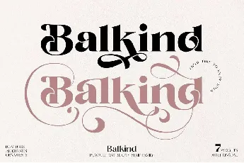 Balkind font