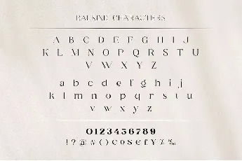 Balkind font