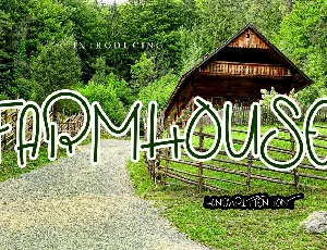 Farmhouse font