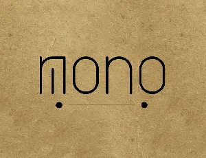 Mono font