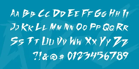 Fighting Spirit turbo font