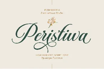 Peristiwa font