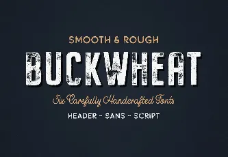 Buckwheat font