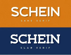 Schein font