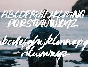 Youngblood Brush font