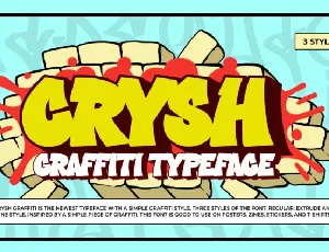 Crysh Graffiti font