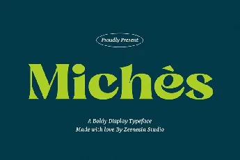 Miches font