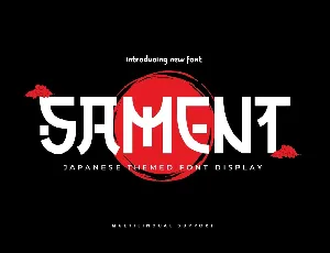 Sament font