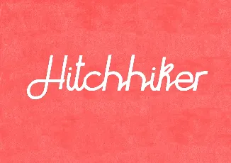 Hitchhiker font