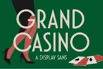 Grand Casino font