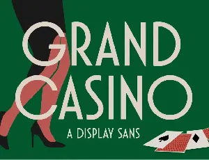 Grand Casino font