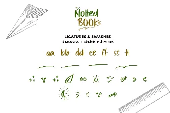 Notted_Book font